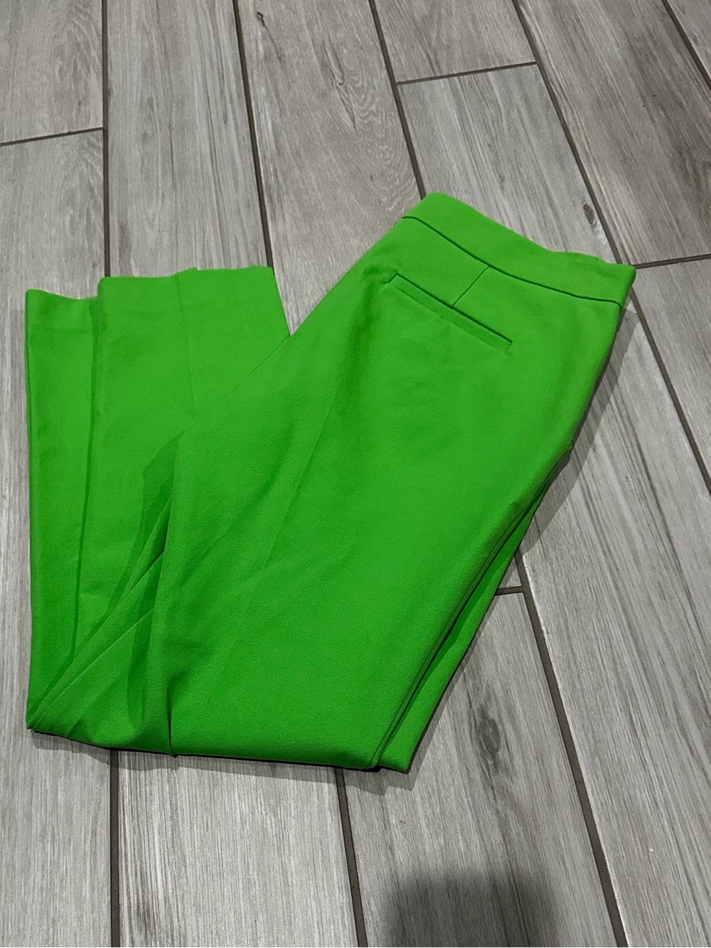 Trina Turk Neon Green Pants